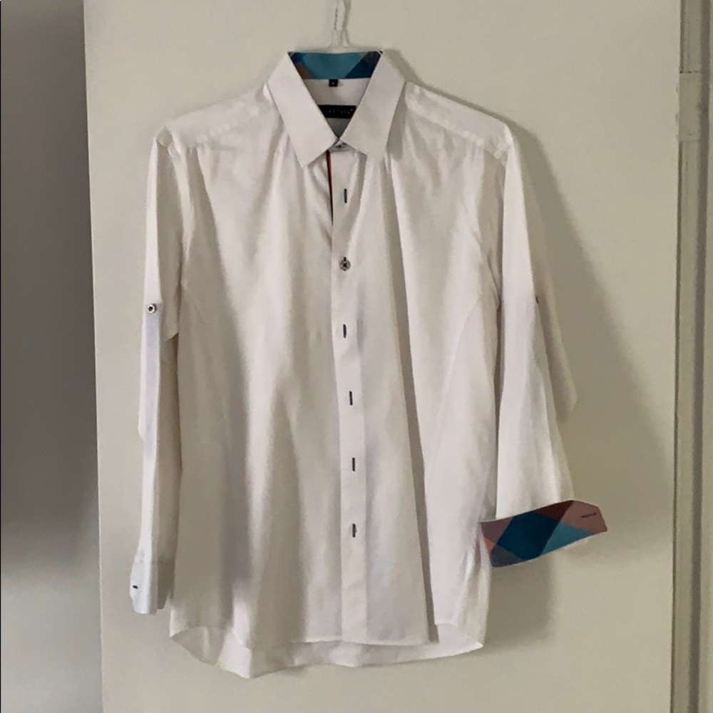 Jared Lang button down White
